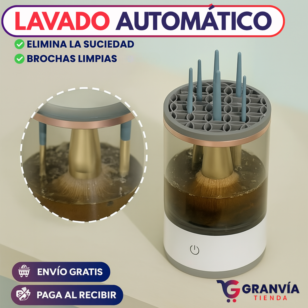 Máquina Limpiadora de Brochas