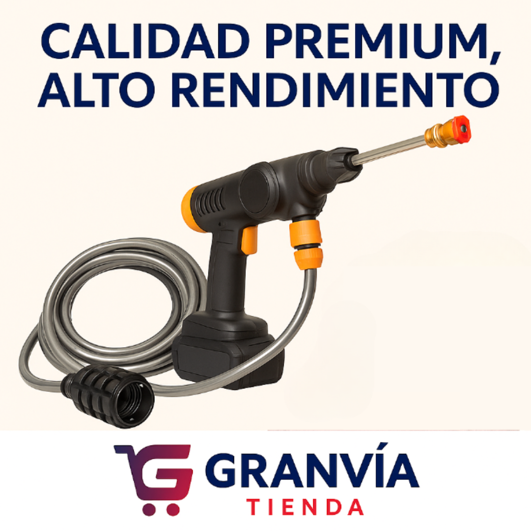 Hidrolavadora Portatil + Mini Aspiradora DE REGALO
