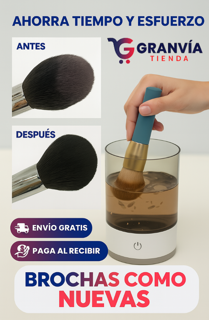 Máquina Limpiadora de Brochas