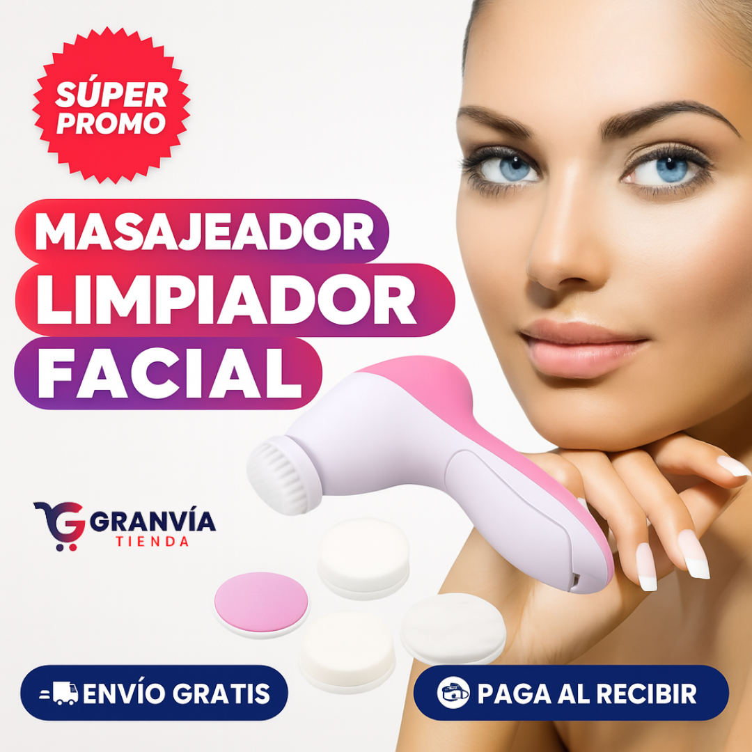 Masajeador Limpiador Facial