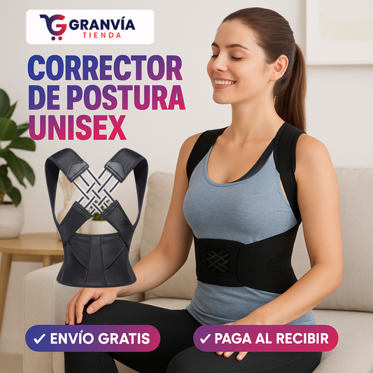 Corrector de postura Ortopédico Unisex