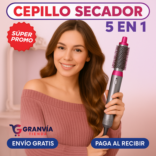 Cepillo Secador 5 en 1