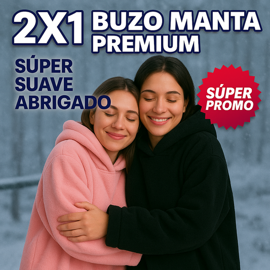 2x1 Buzo Manta