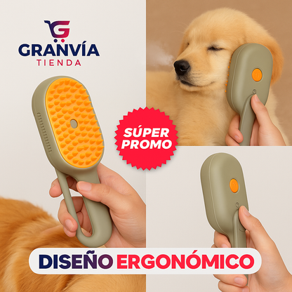 Cepillo SPA de Vapor para Mascotas